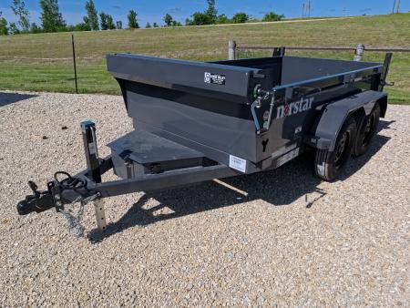 New 2027 Norstar 60 X 10 DCB Dump Trailer with 2) 3500 lb. Axles - Elec. Brakes, 8 Ply Tires - Gray