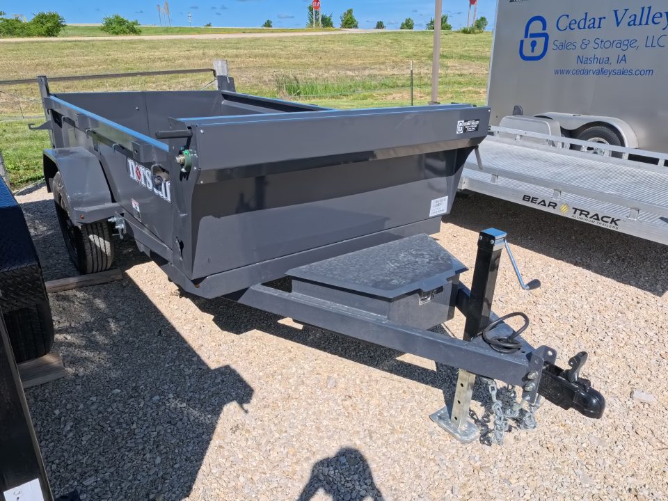 New 2027 Norstar 60 X 10 DCB Dump Trailer 5200 lb. GVWR, Single Axle - Gray