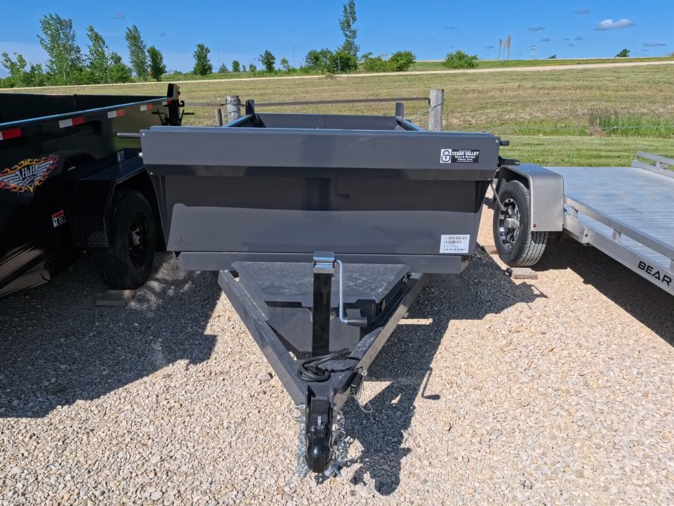 New 2027 Norstar 60 X 10 DCB Dump Trailer 5200 lb. GVWR, Single Axle - Gray