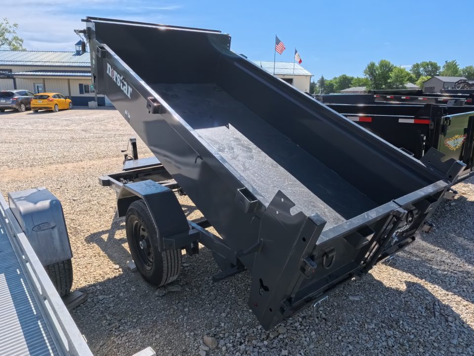 New 2027 Norstar 60 X 10 DCB Dump Trailer 5200 lb. GVWR, Single Axle - Gray