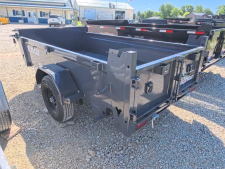 New 2027 Norstar 60 X 10 DCB Dump Trailer 5200 lb. GVWR, Single Axle - Gray