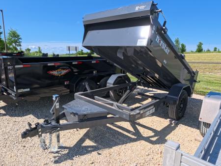 New 2027 Norstar 60 X 10 DCB Dump Trailer 5200 lb. GVWR, Single Axle - Gray