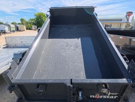 New 2027 Norstar 60 X 10 DCB Dump Trailer 5200 lb. GVWR, Single Axle - Gray
