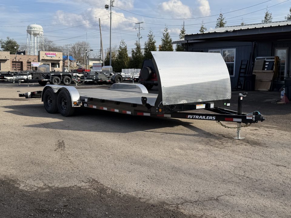 New 2026 PJ Trailers 83" x 22' (CH) 10K Steel Deck Car / Racing Trailer