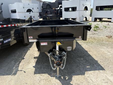 New 2026 Sure-Trac 72 IN X 10 Deckover Dump 10K Single Ram Dump Trailer