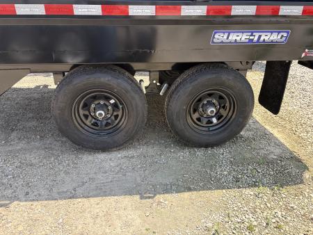 New 2026 Sure-Trac 72 IN X 10 Deckover Dump 10K Single Ram Dump Trailer