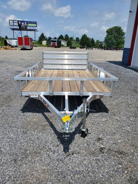 New 2026 H&H Trailers Aluminum Utility Trailer / 2990 GVWR / 76 x10'
