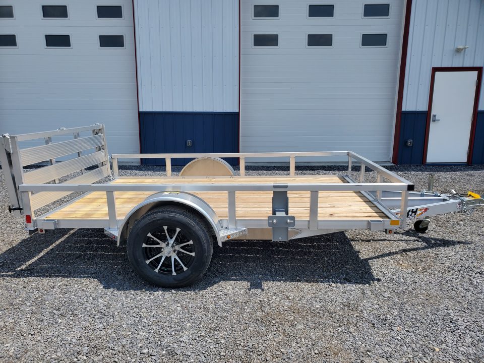 New 2026 H&H Trailers Aluminum Utility Trailer / 2990 GVWR / 76"x10'
