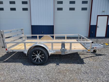 New 2026 H&H Trailers Aluminum Utility Trailer / 2990 GVWR / 76"x10'