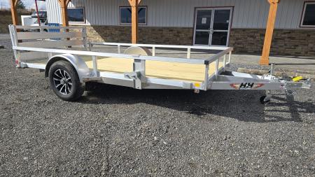 New 2026 H&H Trailers Aluminum Utility Trailer / 2990 GVWR / 76 x12'
