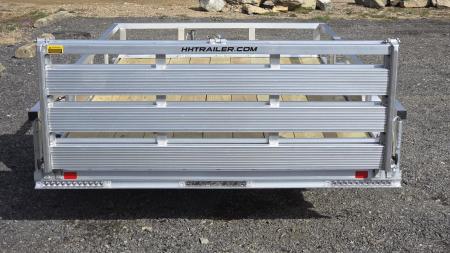 New 2026 H&H Trailers Aluminum Utility Trailer / 2990 GVWR / 76"x12'