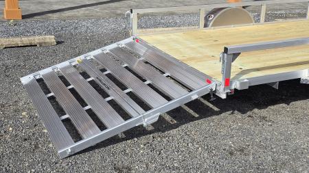 New 2026 H&H Trailers Aluminum Utility Trailer / 2990 GVWR / 76"x12'