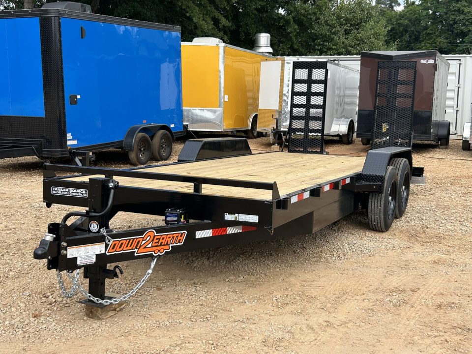 New 2026 Down 2 Earth Trailers 7x20 TA 17.5K Equipment Trailer