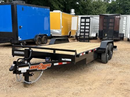 New 2026 Down 2 Earth Trailers 7x20 TA 17.5K Equipment Trailer