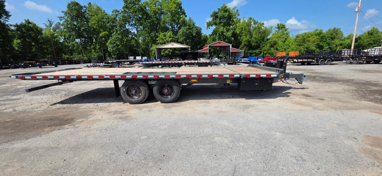 New 2026 Behnke GDF 20K 8X24 DECK OVER TILT Equipment Trailer
