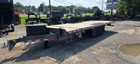 New 2026 Behnke GDF 20K 8X24 DECK OVER TILT Equipment Trailer