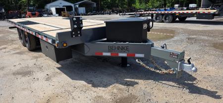 New 2026 Behnke GDF 20K 8X24 DECK OVER TILT Equipment Trailer
