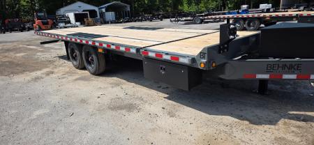 New 2026 Behnke GDF 20K 8X24 DECK OVER TILT Equipment Trailer