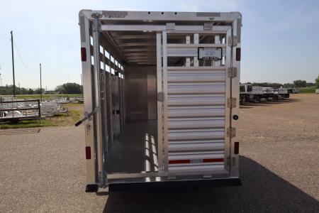 New 2026 Featherlite Trailers 8107 16' Stock / Stock Combo Trailer