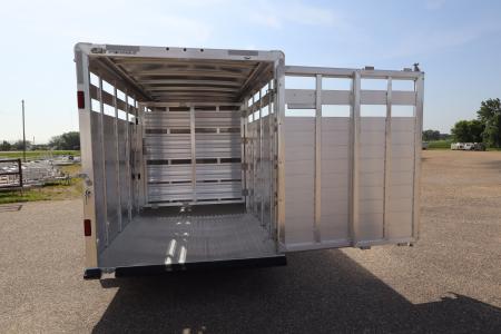 New 2026 Featherlite Trailers 8107 16' Stock / Stock Combo Trailer