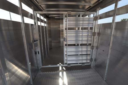 New 2026 Featherlite Trailers 8107 16' Stock / Stock Combo Trailer