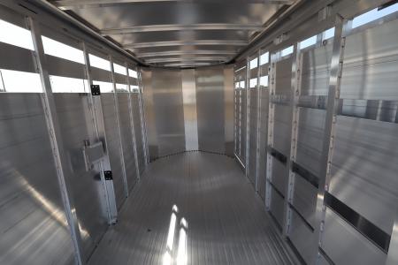 New 2026 Featherlite Trailers 8107 16' Stock / Stock Combo Trailer