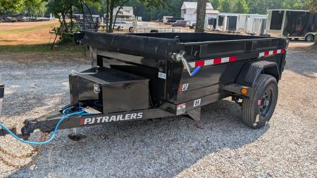 New 2026 PJ Trailers 5x8 Dump Trailer