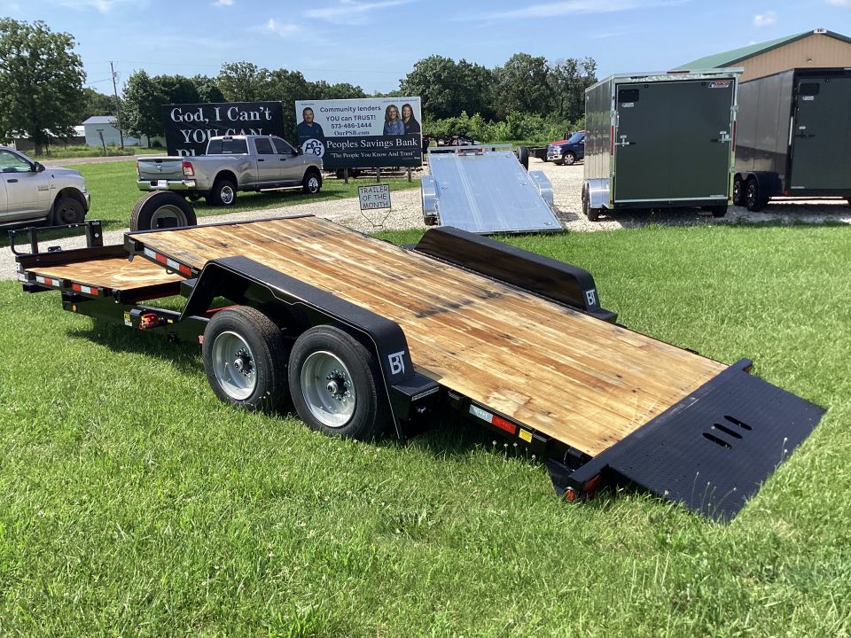 New 2027 Behnke HD Commercial 16+6 Gravity Tilt Equipment Trailer, 16K