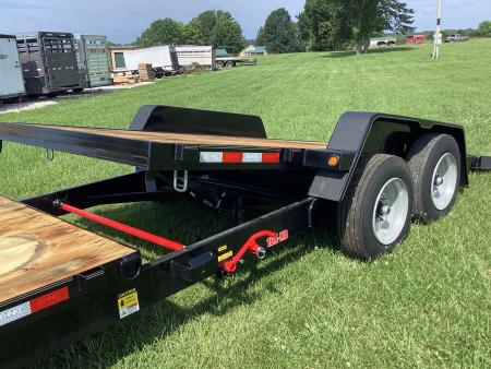 New 2027 Behnke HD Commercial 16+6 Gravity Tilt Equipment Trailer, 16K