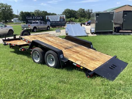 New 2027 Behnke HD Commercial 16+6 Gravity Tilt Equipment Trailer, 16K