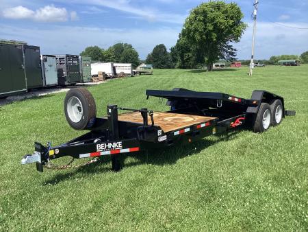 New 2027 Behnke HD Commercial 16+6 Gravity Tilt Equipment Trailer, 16K