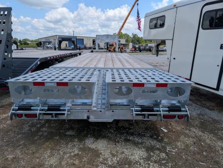New 2026 Brandt UGR1124 Galvanized Gooseneck Deckover Trailer