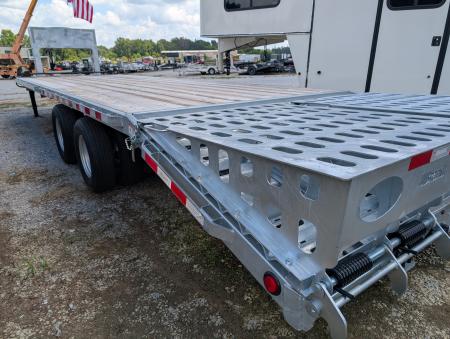 New 2026 Brandt UGR1124 Galvanized Gooseneck Deckover Trailer