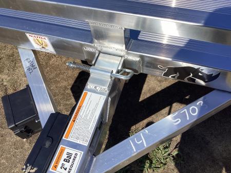 New 2026 Black Rhino TS8114A Tilt Trailer