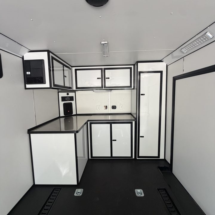 New 2026 8.5 x 24 Formula Conquest Enclosed Trailer 10k GVW 7ft interior - LOADED BLACK OUT !!!!!