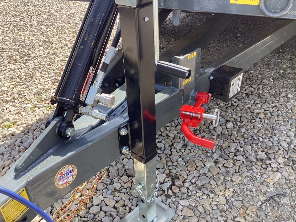 New 2027 Behnke HD Commercial 6x14 Single Axle Gravity Tilt Equipment Trailer, 7K