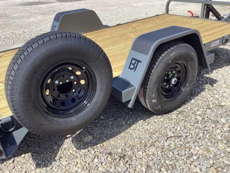 New 2027 Behnke HD Commercial 6x14 Single Axle Gravity Tilt Equipment Trailer, 7K