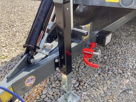 New 2027 Behnke HD Commercial 6x14 Single Axle Gravity Tilt Equipment Trailer, 7K
