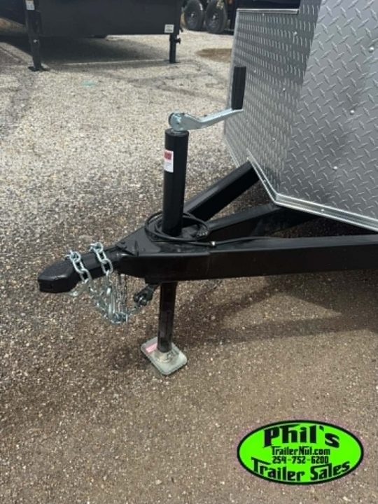 New 2026 6X12 ENCLOSED TRAILER Cargo / Enclosed Trailer REAR WING & SCREWLESS .080 EXTERIOR!