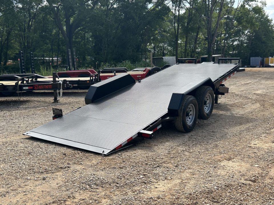 New 2026 Hawke Trailers 7x20 TA 15K Power Tilt Equipment Trailer