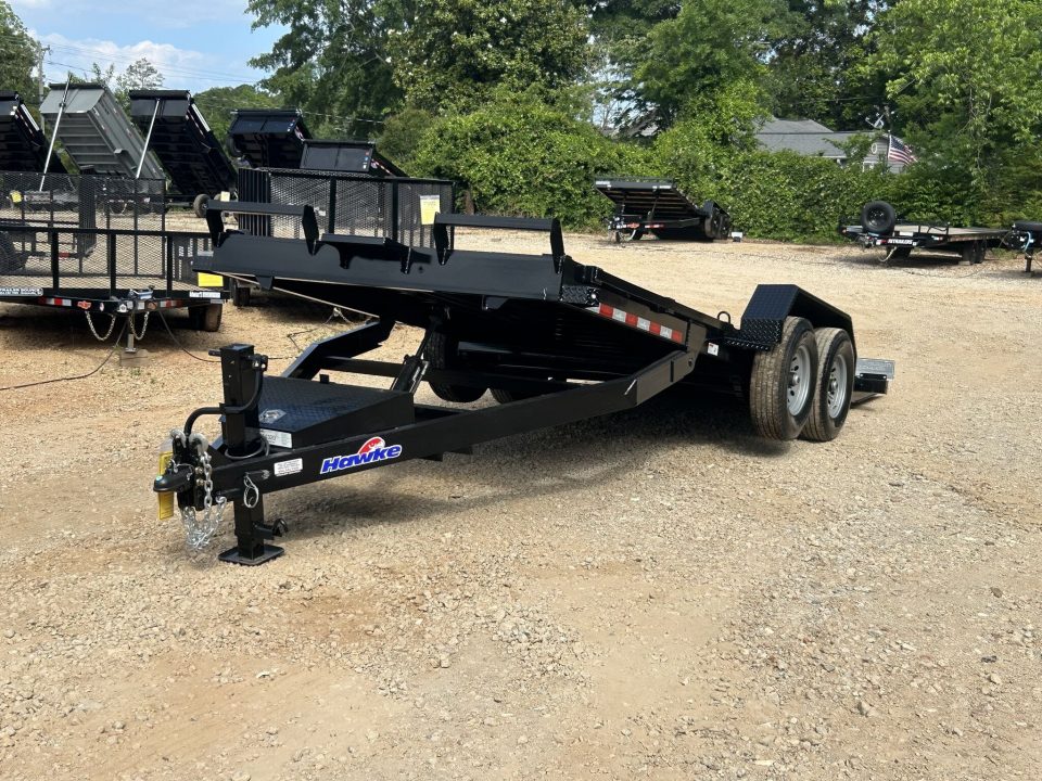 New 2026 Hawke Trailers 7x20 TA 15K Power Tilt Equipment Trailer