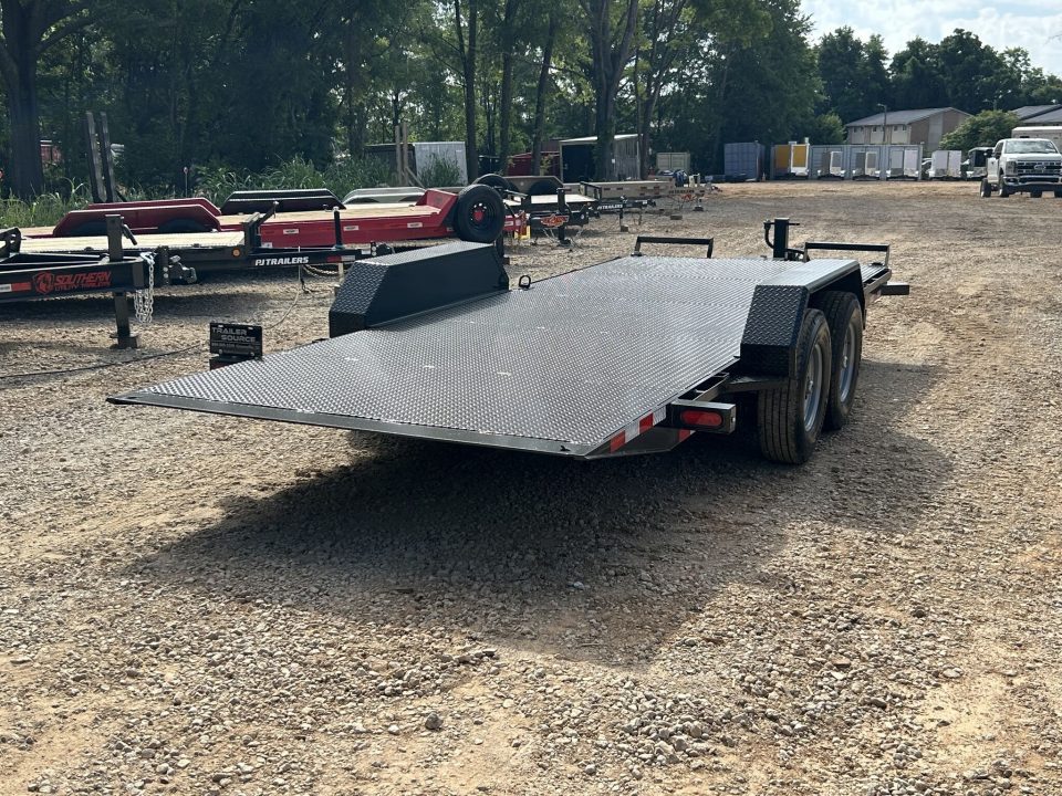 New 2026 Hawke Trailers 7x20 TA 15K Power Tilt Equipment Trailer