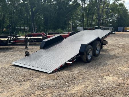 New 2026 Hawke Trailers 7x20 TA 15K Power Tilt Equipment Trailer