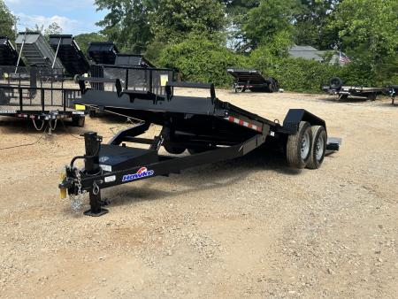 New 2026 Hawke Trailers 7x20 TA 15K Power Tilt Equipment Trailer