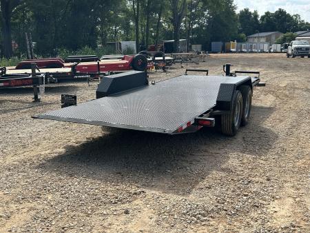 New 2026 Hawke Trailers 7x20 TA 15K Power Tilt Equipment Trailer