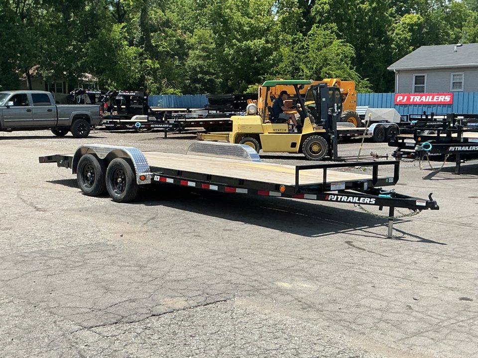 New 2026 PJ Trailers 20' x 83" - 4 in. Channel (C4) 7K GVWR Car / Racing Trailer