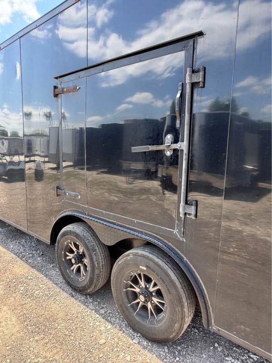 Used USED 2025 8.5X28 ENCLOSED CAR HAULER WITH ESCAPE DOOR Cargo / Enclosed Trailer