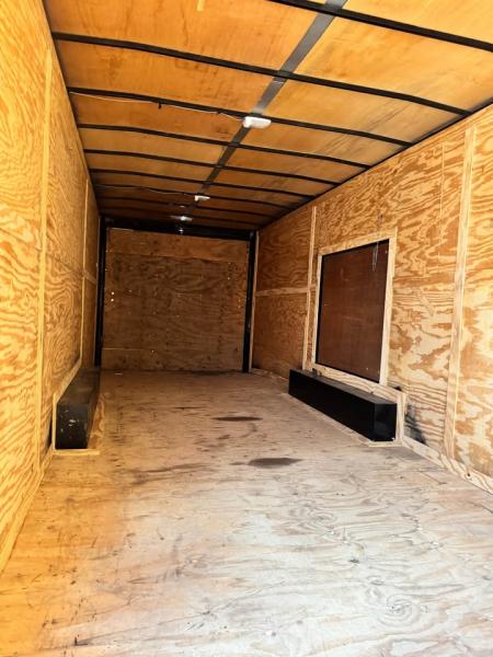 Used USED 2025 8.5X28 ENCLOSED CAR HAULER WITH ESCAPE DOOR Cargo / Enclosed Trailer