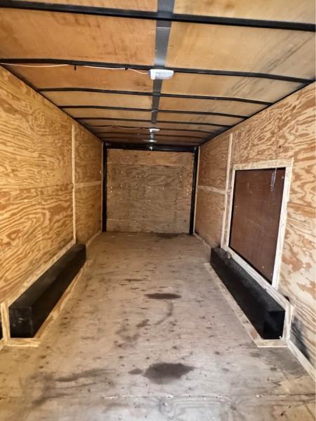 Used USED 2025 8.5X28 ENCLOSED CAR HAULER WITH ESCAPE DOOR Cargo / Enclosed Trailer