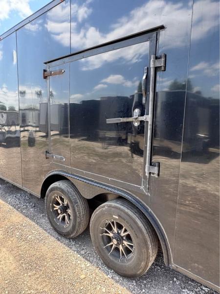 Used USED 2025 8.5X28 ENCLOSED CAR HAULER WITH ESCAPE DOOR Cargo / Enclosed Trailer